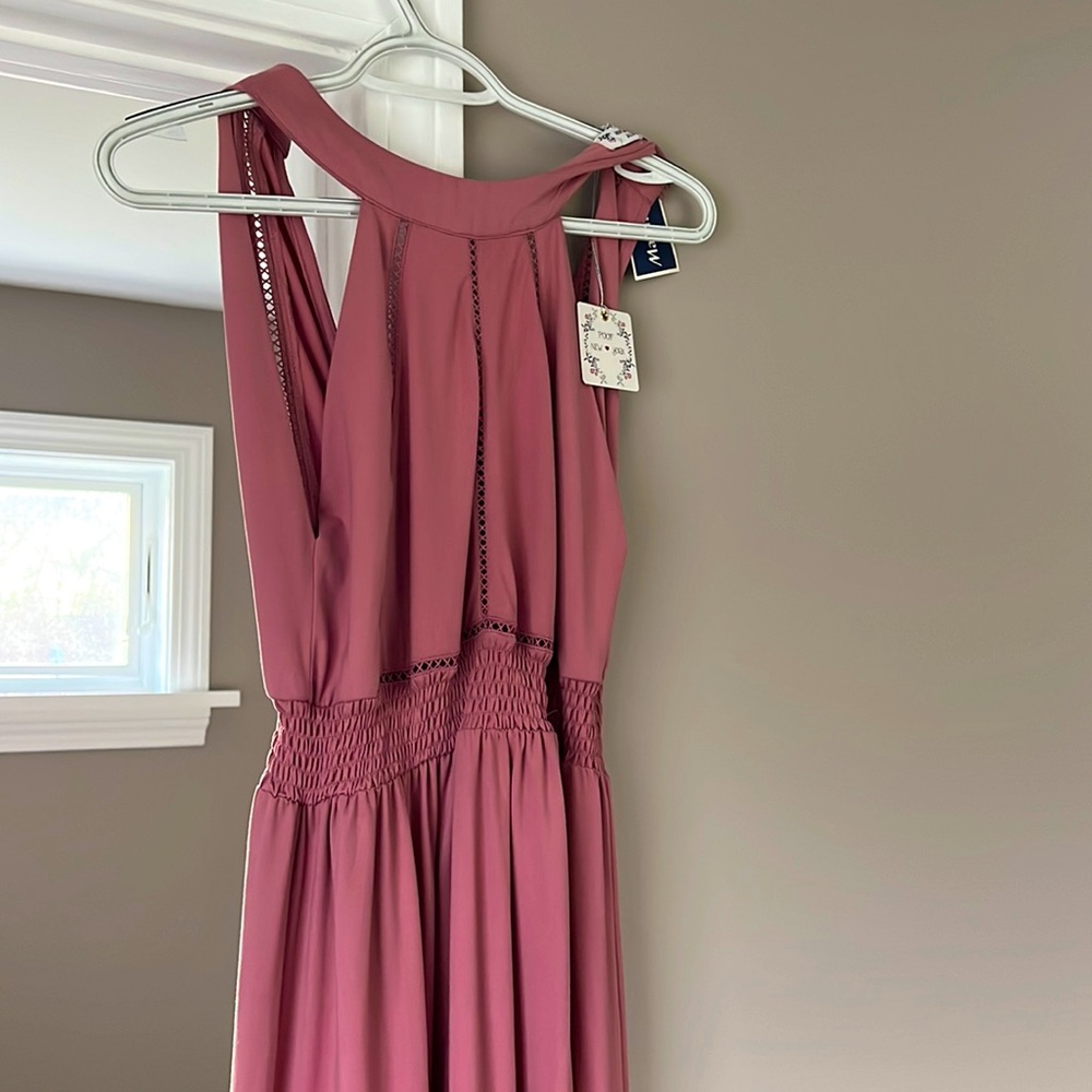 Pink soft dress
